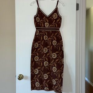 Cider midi dress